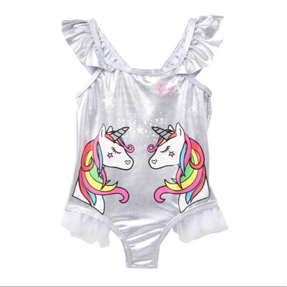 BETSEY JOHNSON One Piece Unicorn Swimsuit
